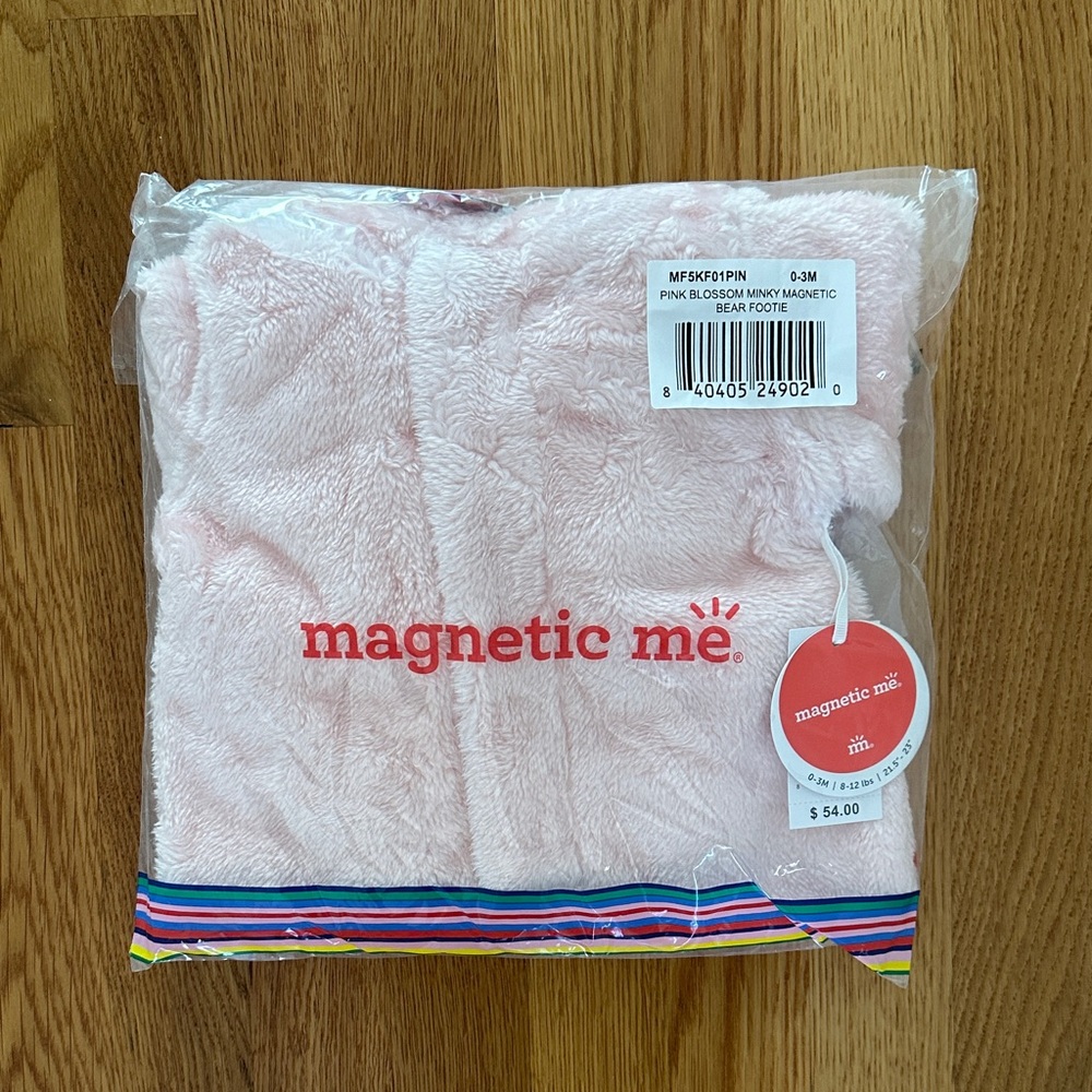 Magnetic Me Soft Pink Bear Outfit